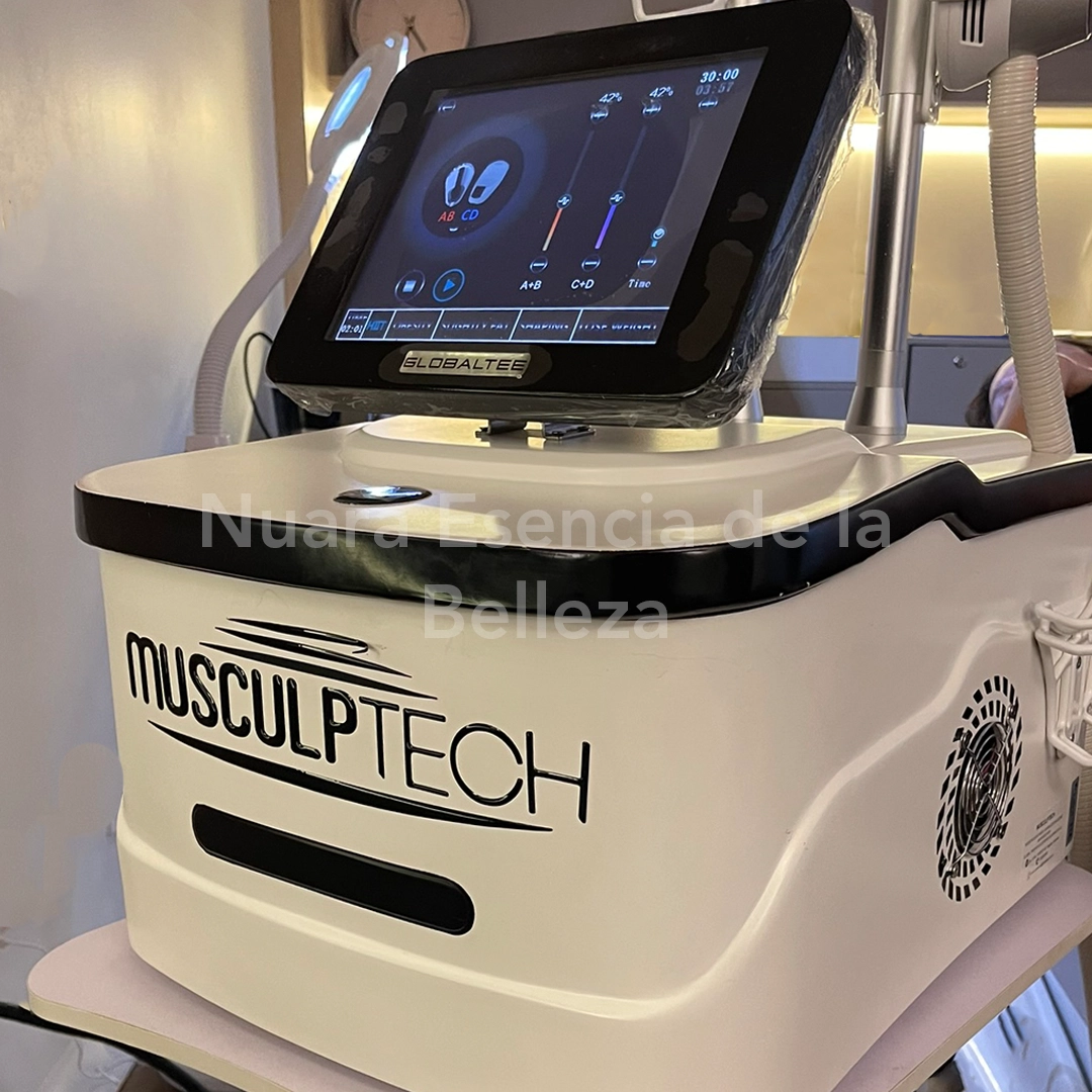 Musculptech en Nuara Esencia de la Belleza