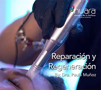 Nanopore l Nuara Esencia de la Belleza reparacion regeneracion de la piel nanopore Nuara Belleza