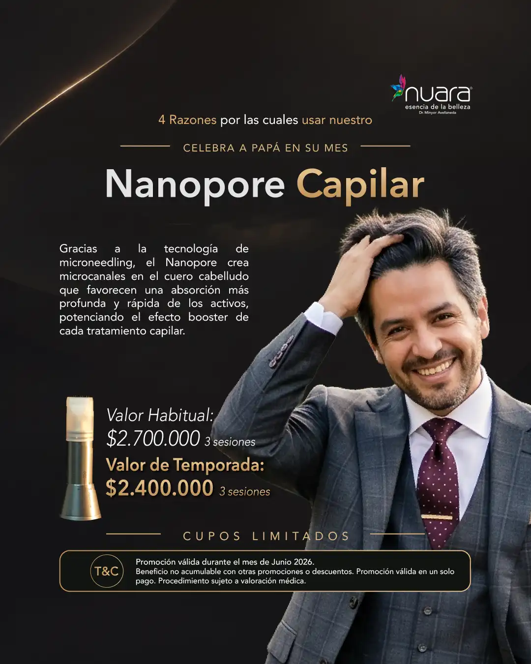 Promoción Nanopore en Nuara Bogotá - Junio 2026