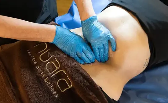 Drenaje l Nuara Esencia de la Belleza drenaje corporal linfatico abdomen nuara belleza Nuara Belleza